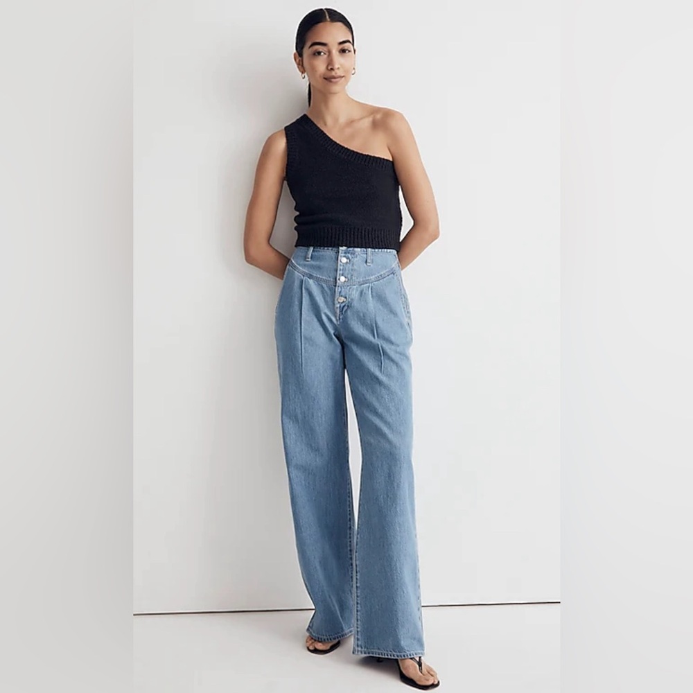 Madewell Superwide-Leg Jean Button-fly Edition